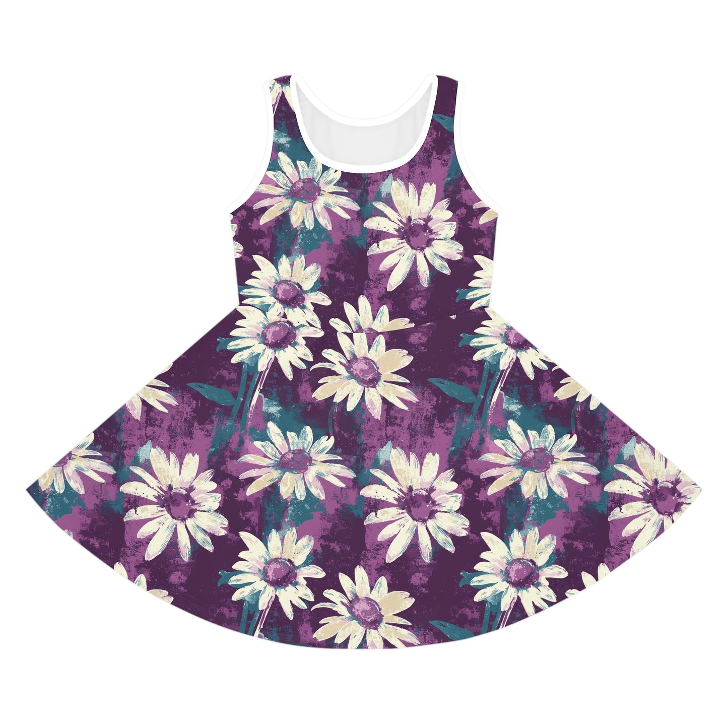 Twilight Daisy Meadow Girls' Sleeveless Sundress