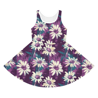 Twilight Daisy Meadow Girls' Sleeveless Sundress