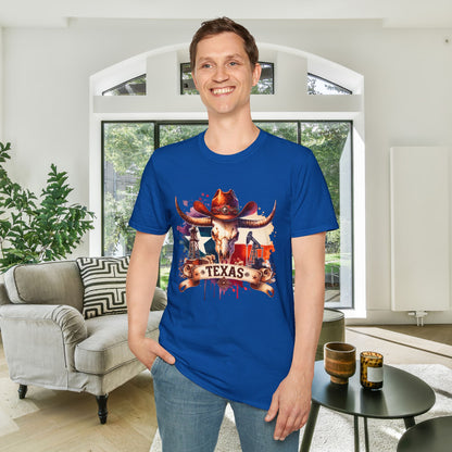 Texas Oil Rigs Adult T-shirt