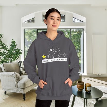 PCOS 1 Star Would Not Recommend Heavy Blend™ Hooded Sweatshirt