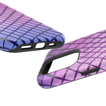Midnight Mist Mosaic MagSafe® Compatible Tough Case for iPhone