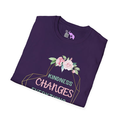Kindness Changes Everything Adult T-shirt