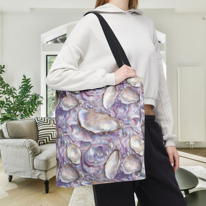 Purple Opalescent Dreams Canvas Tote Bag