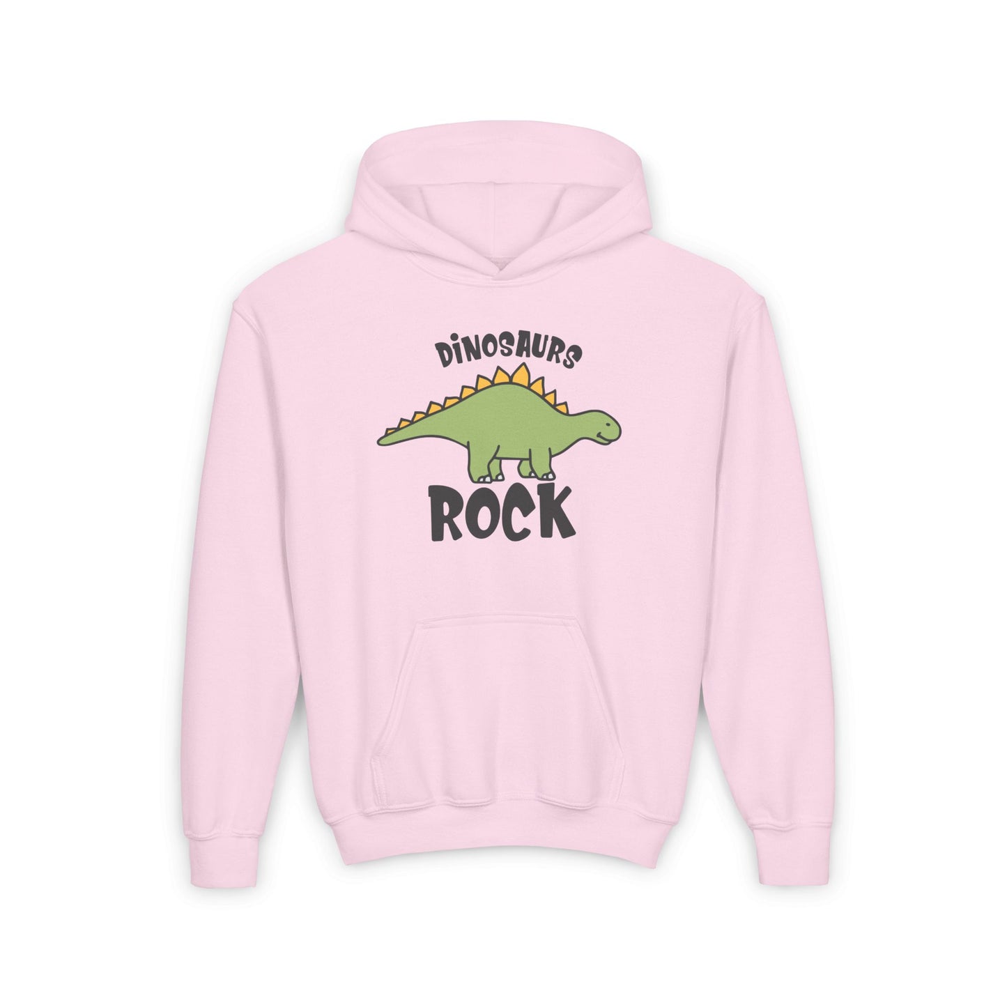 Dinosaurs Rock Youth Heavy Blend Hoodie