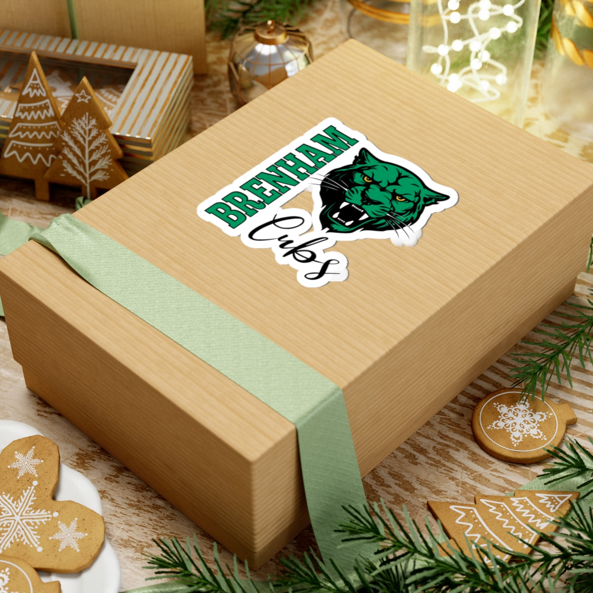 Brenham Vertical Fury Kiss-Cut Decal