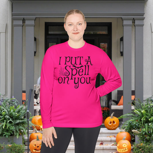 I Put A Spell On You Adult Long Sleeve Tee