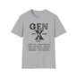 GenX 1970 Adult T-shirt