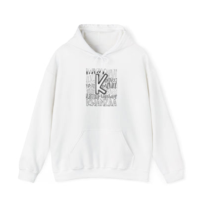 Kwanzaa Wordcloud Adult Heavy Blend™ Hoodie