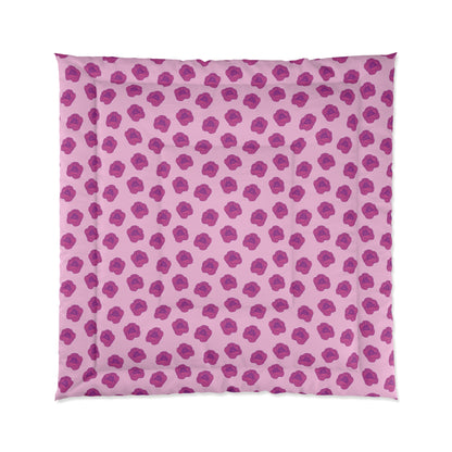 Rosy Dream Peonies Comforter