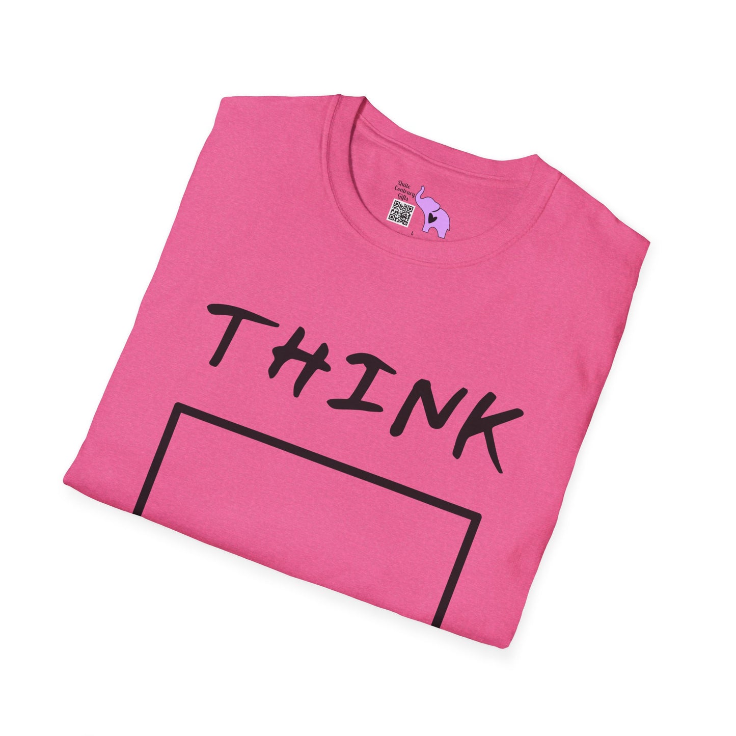 THINK (Outside the Box) Adult T-shirt