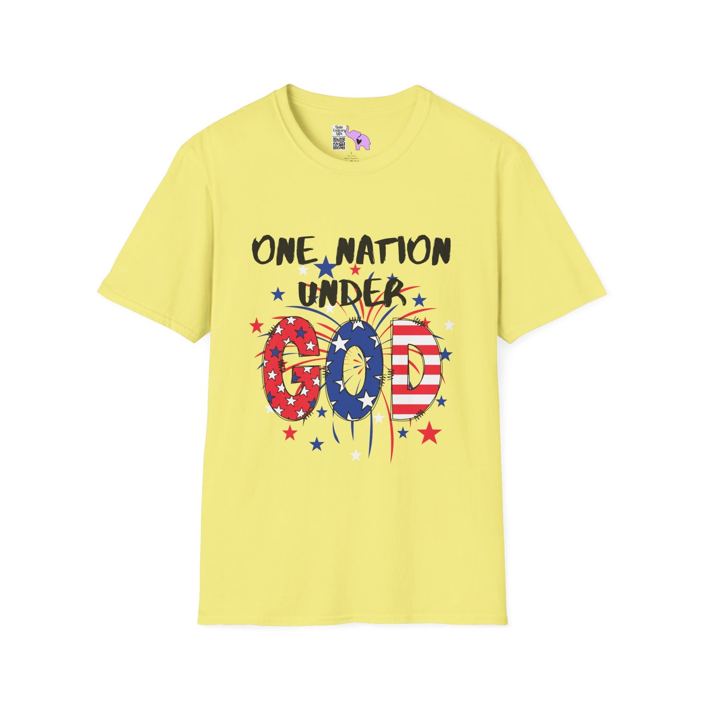 One Nation Under God Adult T-shirt