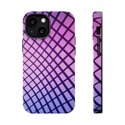Midnight Mist Mosaic MagSafe® Compatible Tough Case for iPhone