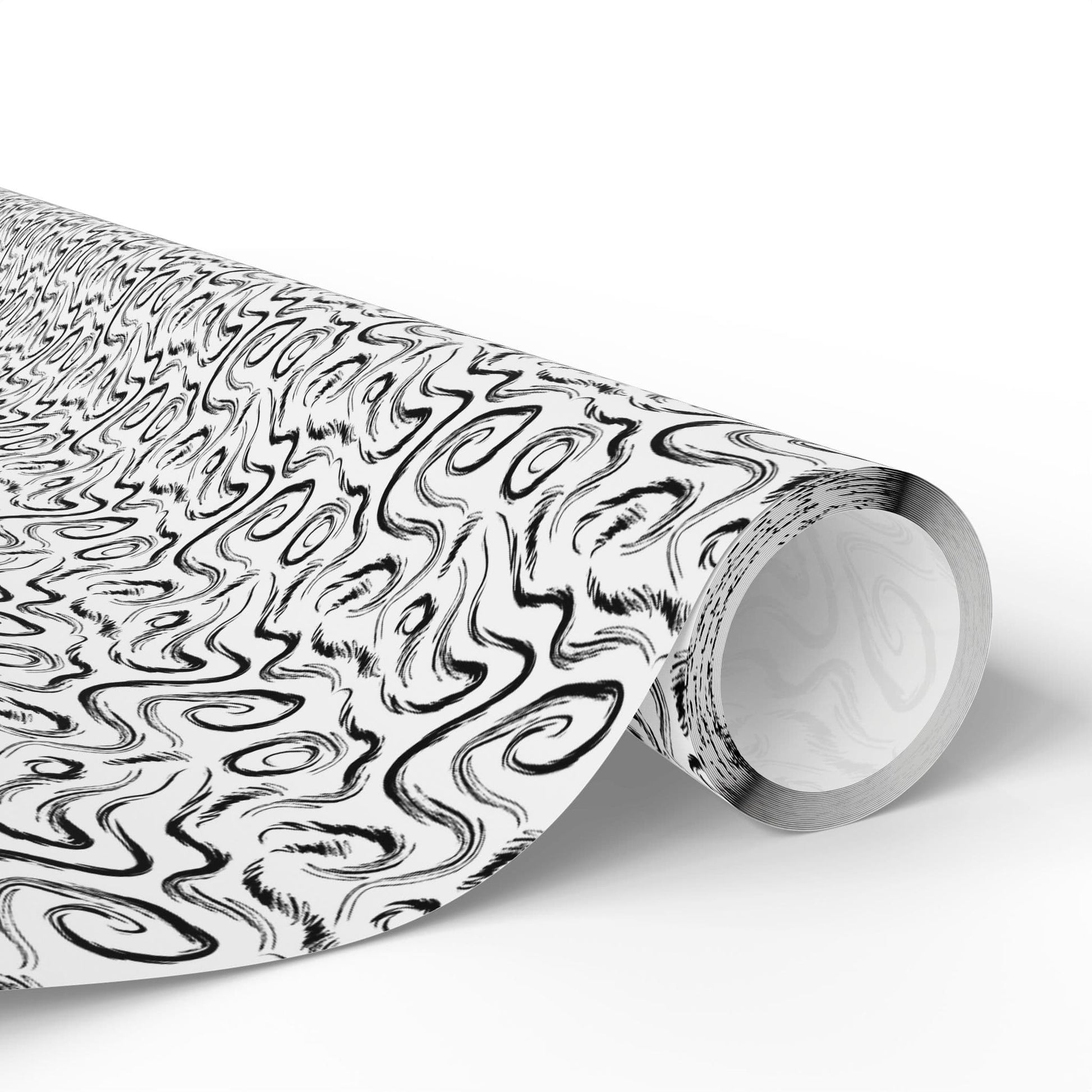 Grunge Scribbles Wrapping Paper