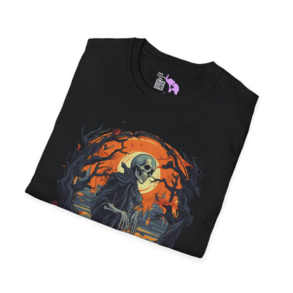 Creepy Cemetery 8 Adult T-shirt