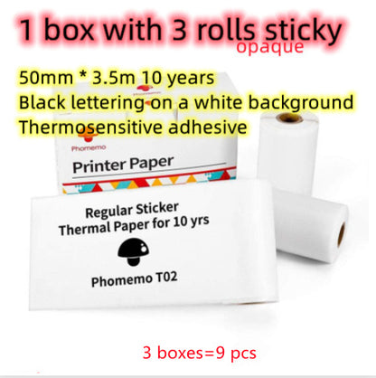 Portable Mini Thermal Label Printer Bluetooth