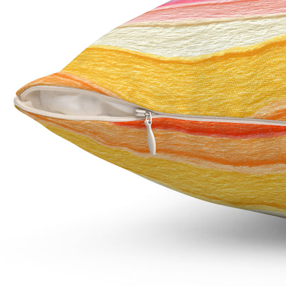 Spectrum Surge Throw Pillow
