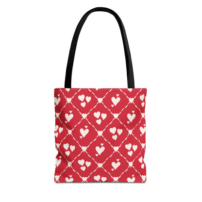 Sweetheart Trellis Canvas Tote Bag