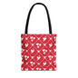 Sweetheart Trellis Canvas Tote Bag