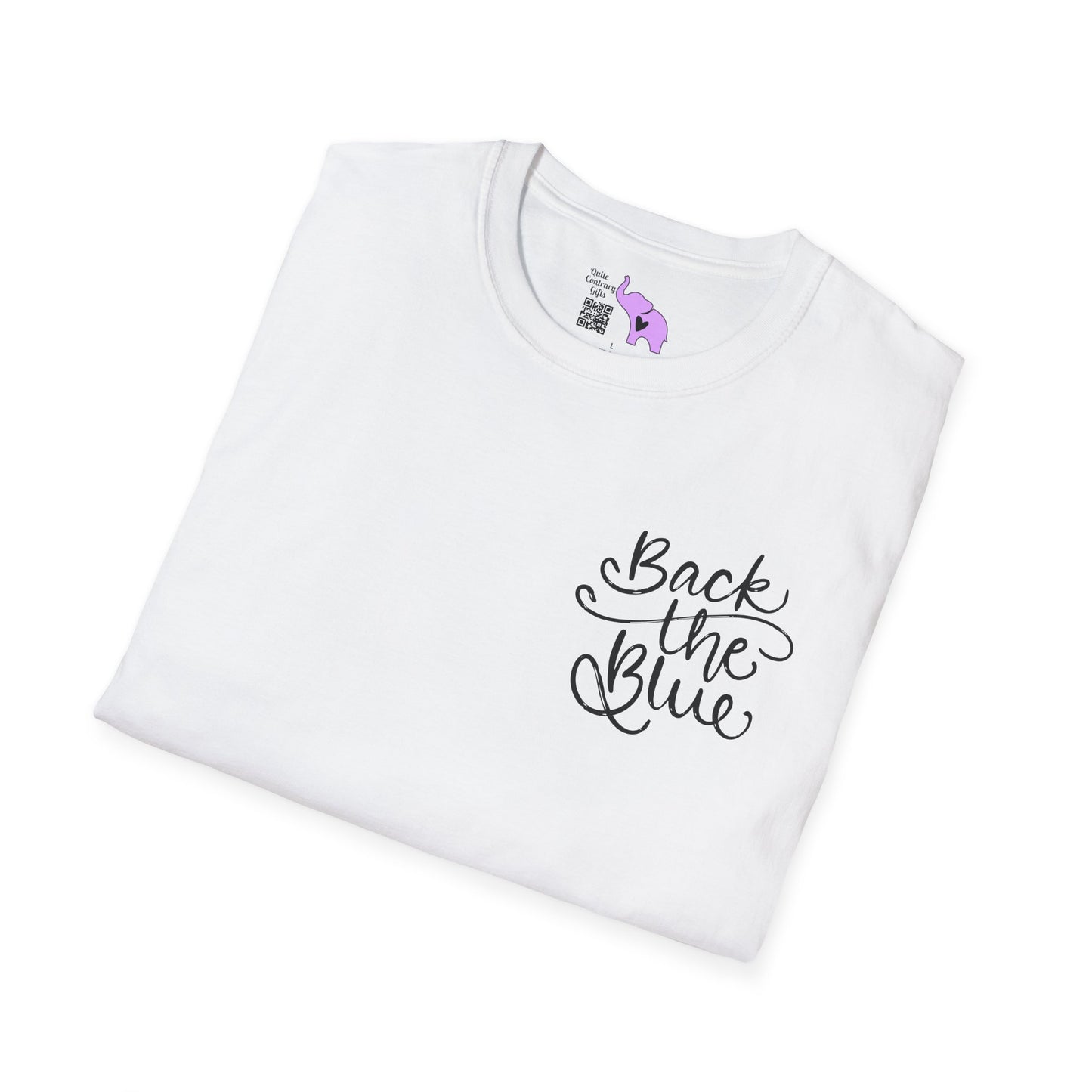 Back The Blue Adult T-shirt
