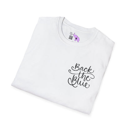 Back The Blue Adult T-shirt