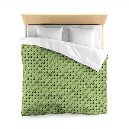 Siamese Charm – Sage Garden Microfiber Duvet Cover