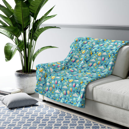 Up, Up & Away Fleece Blanket
