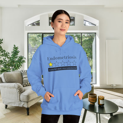 Endometriosis 1 Star Would Not Recommend Heavy Blend™ Hooded Sweatshirt