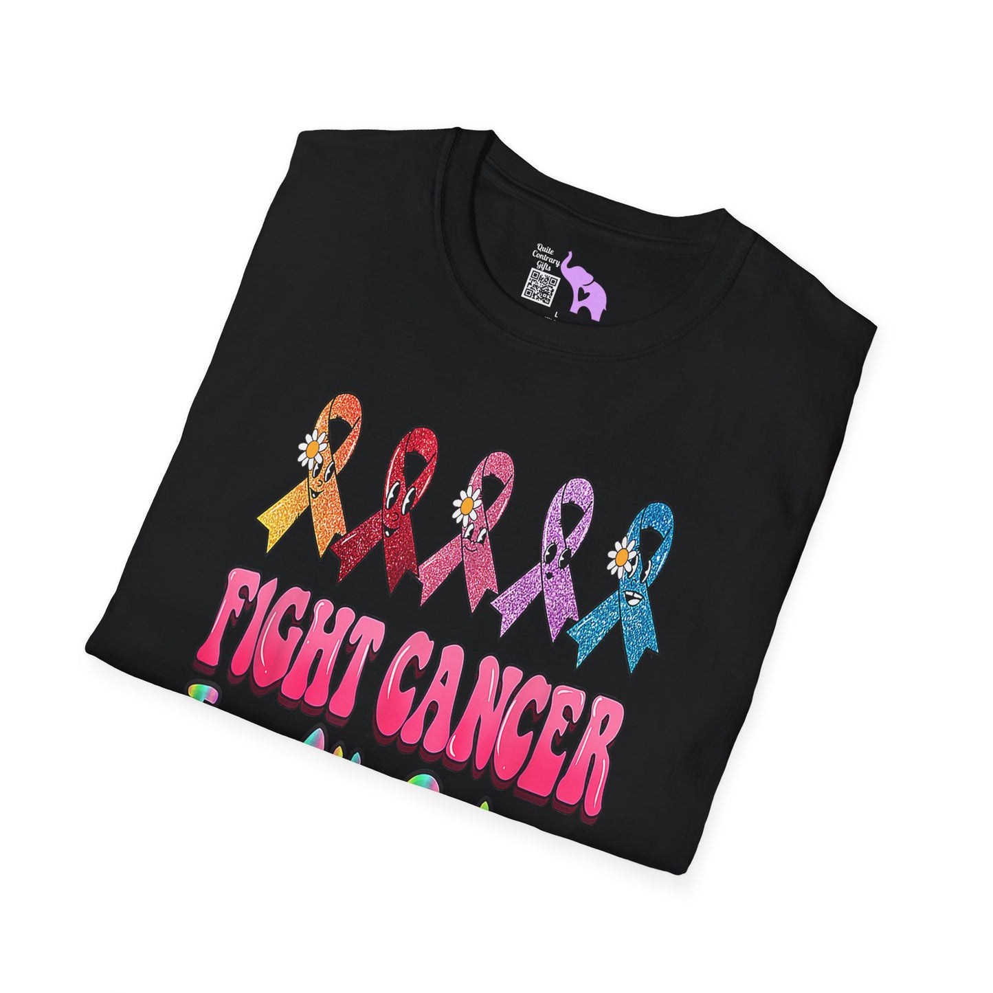 Fight Cancer in All Colors 1 Adult T-shirt