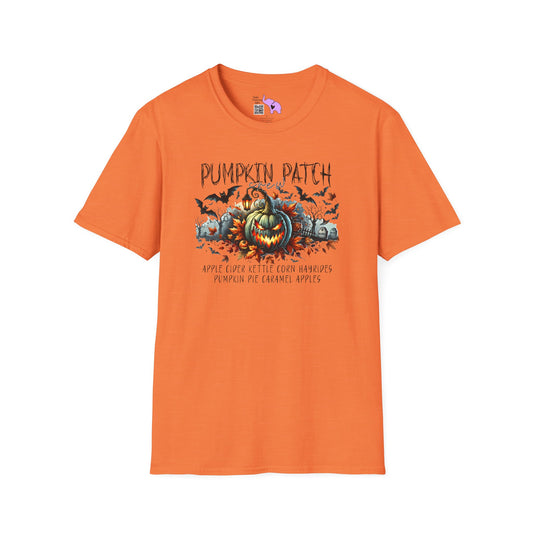 Spooky Pumpkin Patch Adult T-shirt