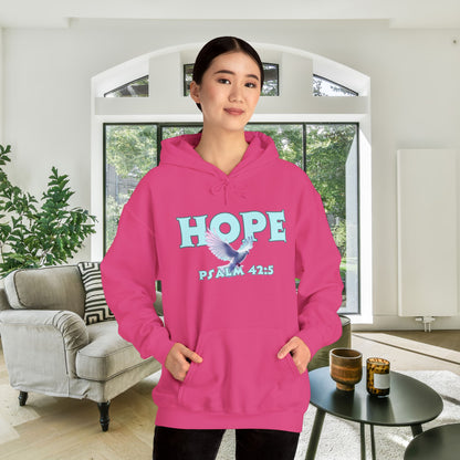HOPE Psalm 42:5 Heavy Blend™ Hooded Sweatshirt
