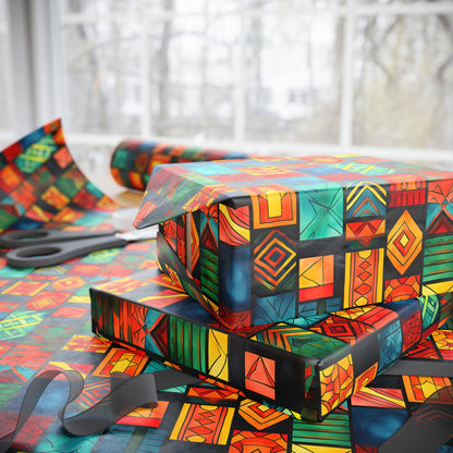 Imani Flow Kwanzaa Wrapping Paper