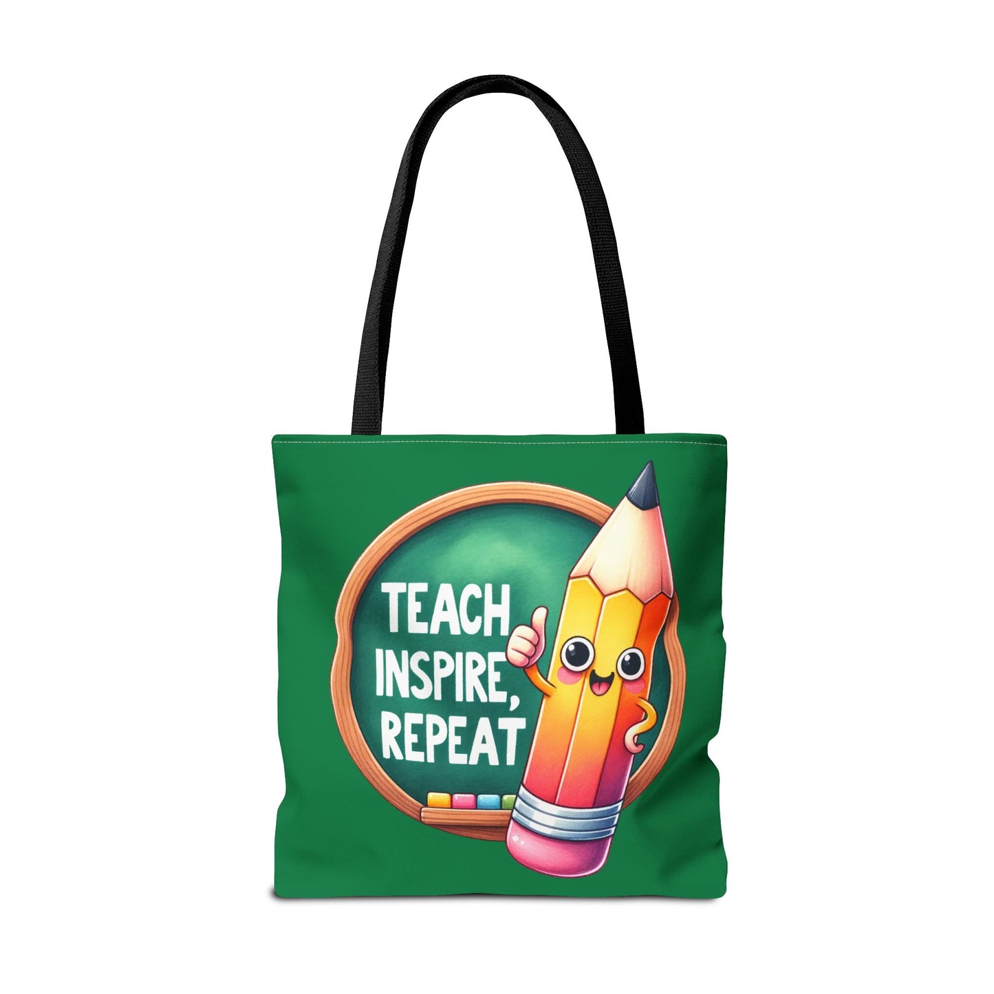Teach Inspire Repeat Canvas Tote Bag