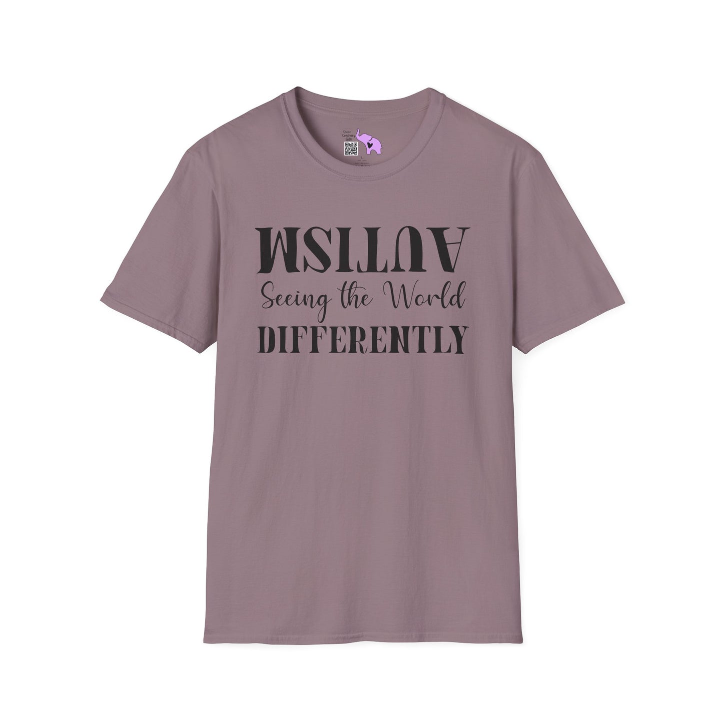 Autism Seeing The World Differently Adult T-shirt