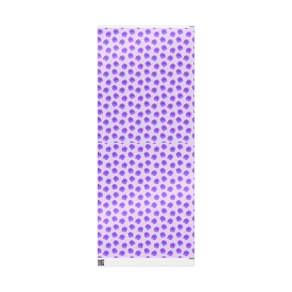 Lilac Mist Peonies Wrapping Paper