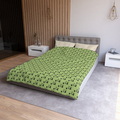 Siamese Charm – Sage Garden Microfiber Duvet Cover