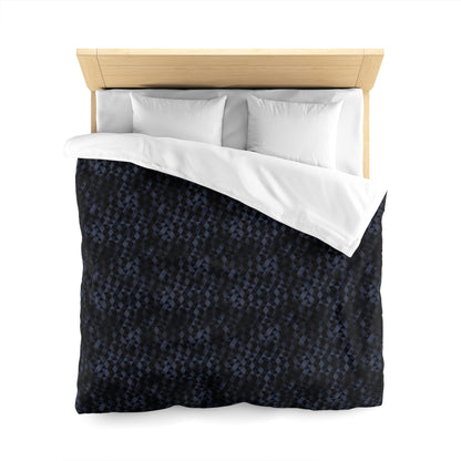 Shadow Facets  Microfiber Duvet Cover