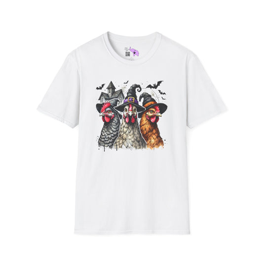 Spooky Chickens (2) Adult T-shirt