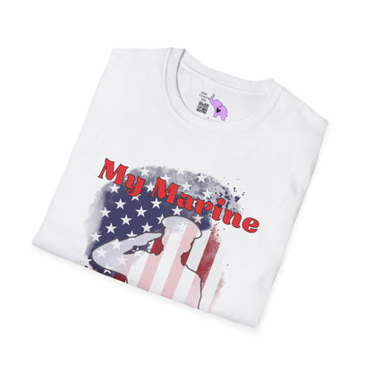 My Marine My Son (Mom) Adult T-shirt