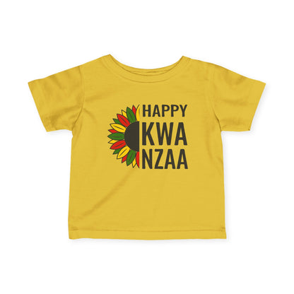 Happy Kwanzaa (Sunflower) Infant Soft T-Shirt