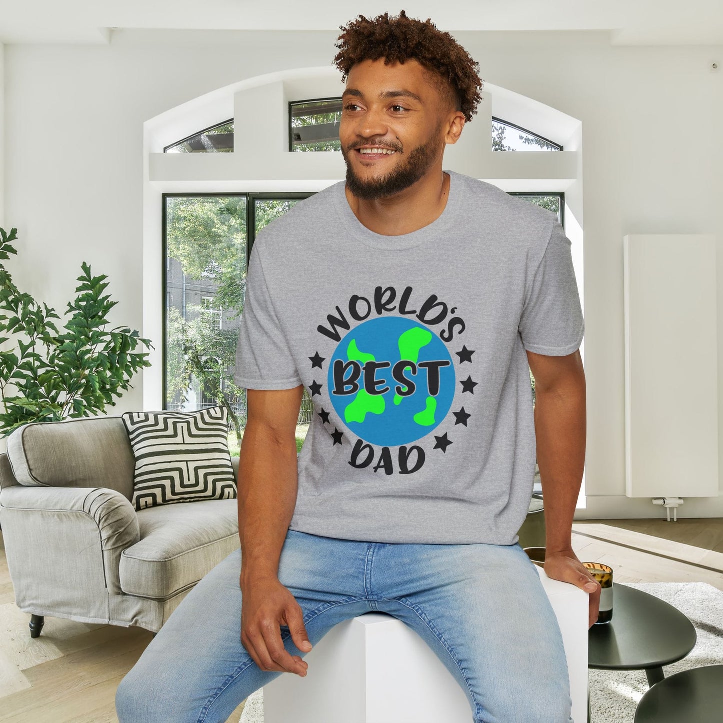 World's Best Dad Adult T-shirt