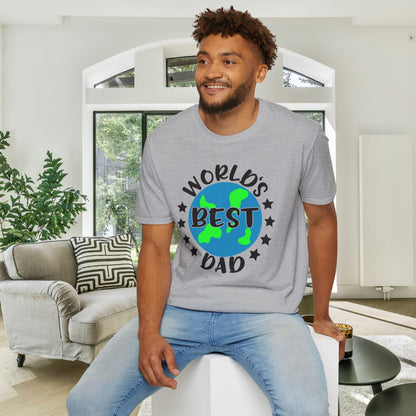 World's Best Dad Adult T-shirt