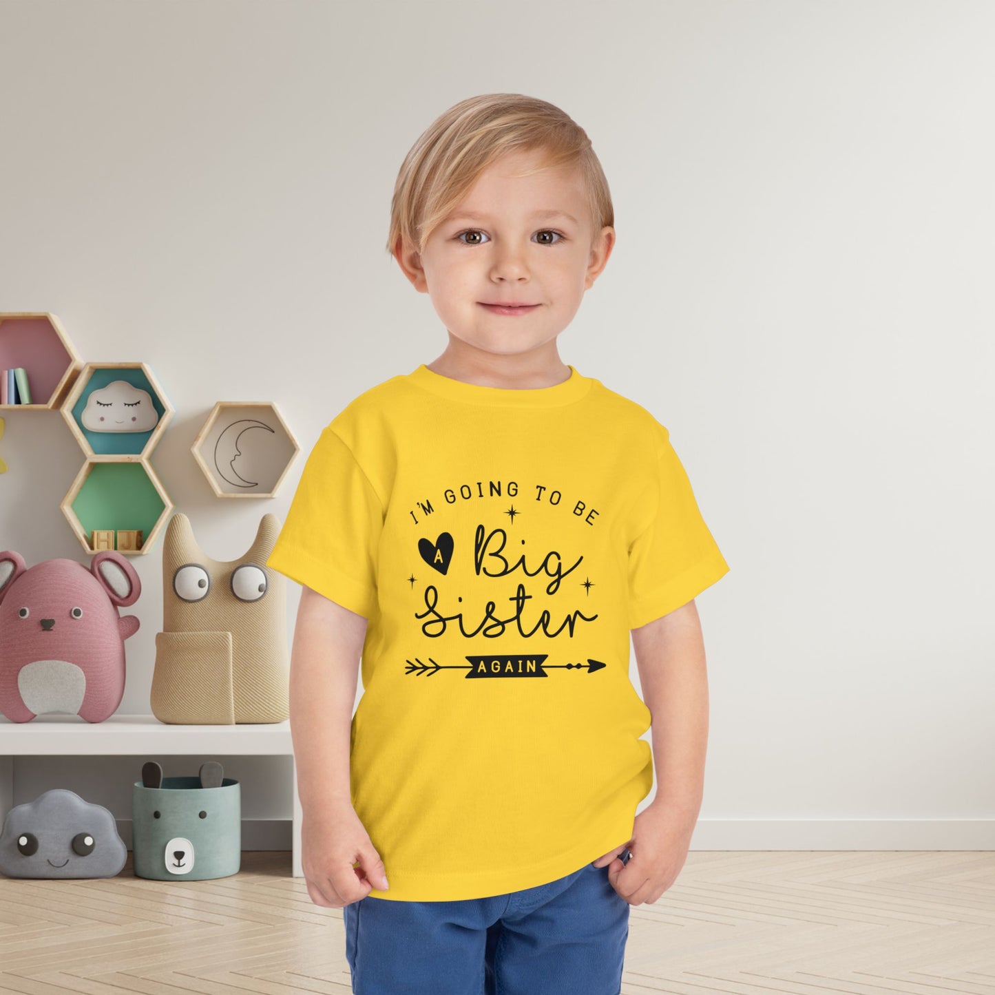 I'm Going to be a Big Sister Again Toddler Tee