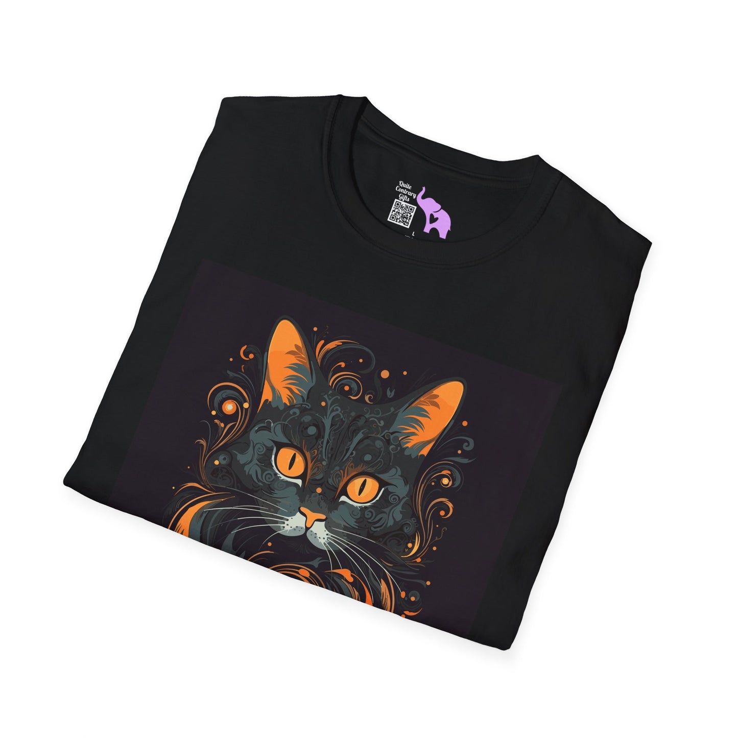 Creepy Black Cats 5 T-shirt