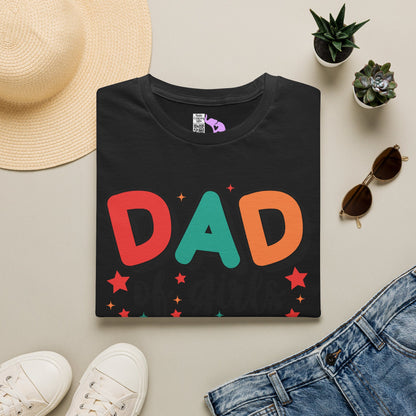 Dad of Girls #Outnumbered Adult T-shirt
