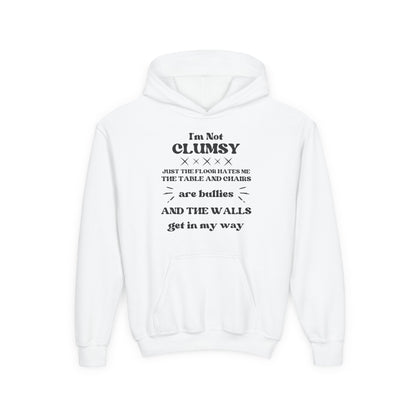 I'm Not Clumsy Youth Hoodie