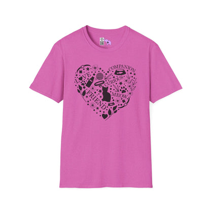 Cats Fill My Heart Adult T-shirt