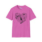 Cats Fill My Heart Adult T-shirt