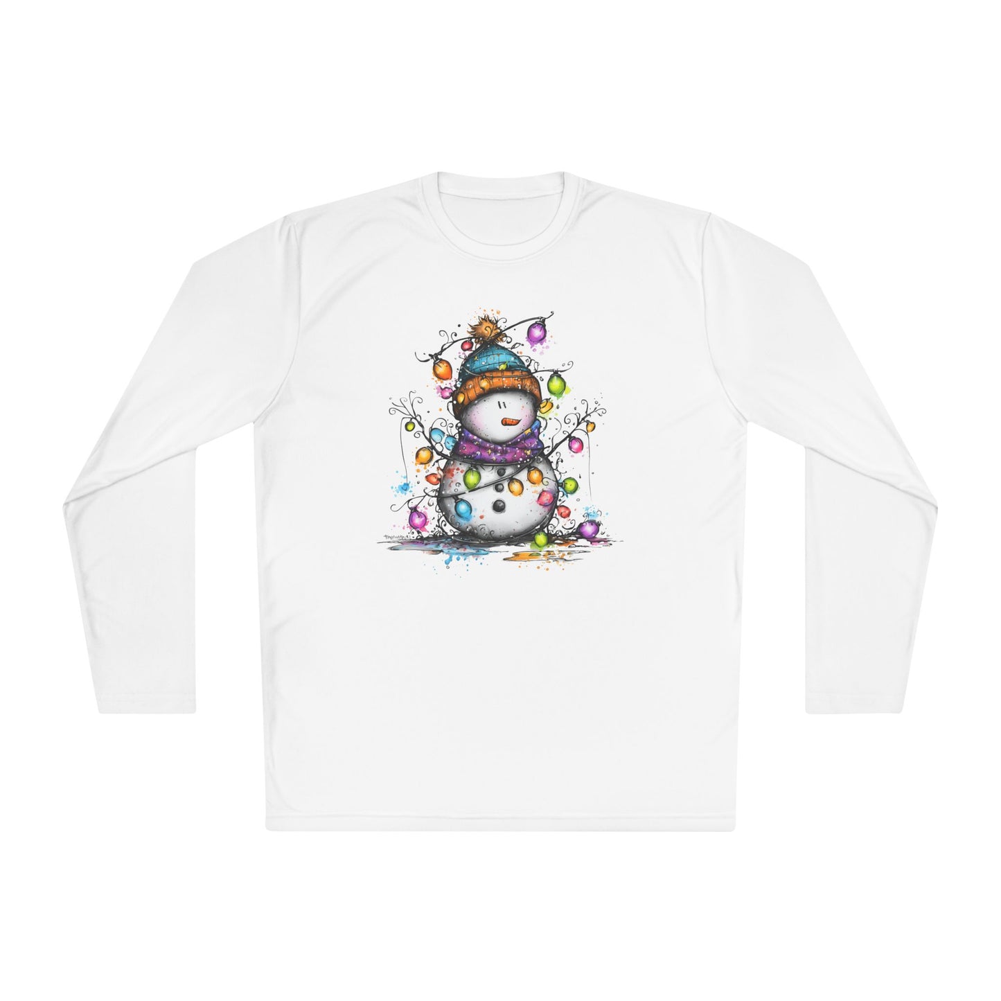 Frosty, But Frazzled Adult Long Sleeve Tee