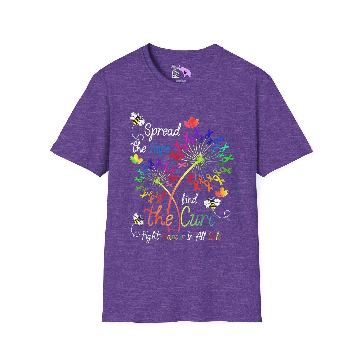 Fight Cancer in All Colors 3 T-shirt