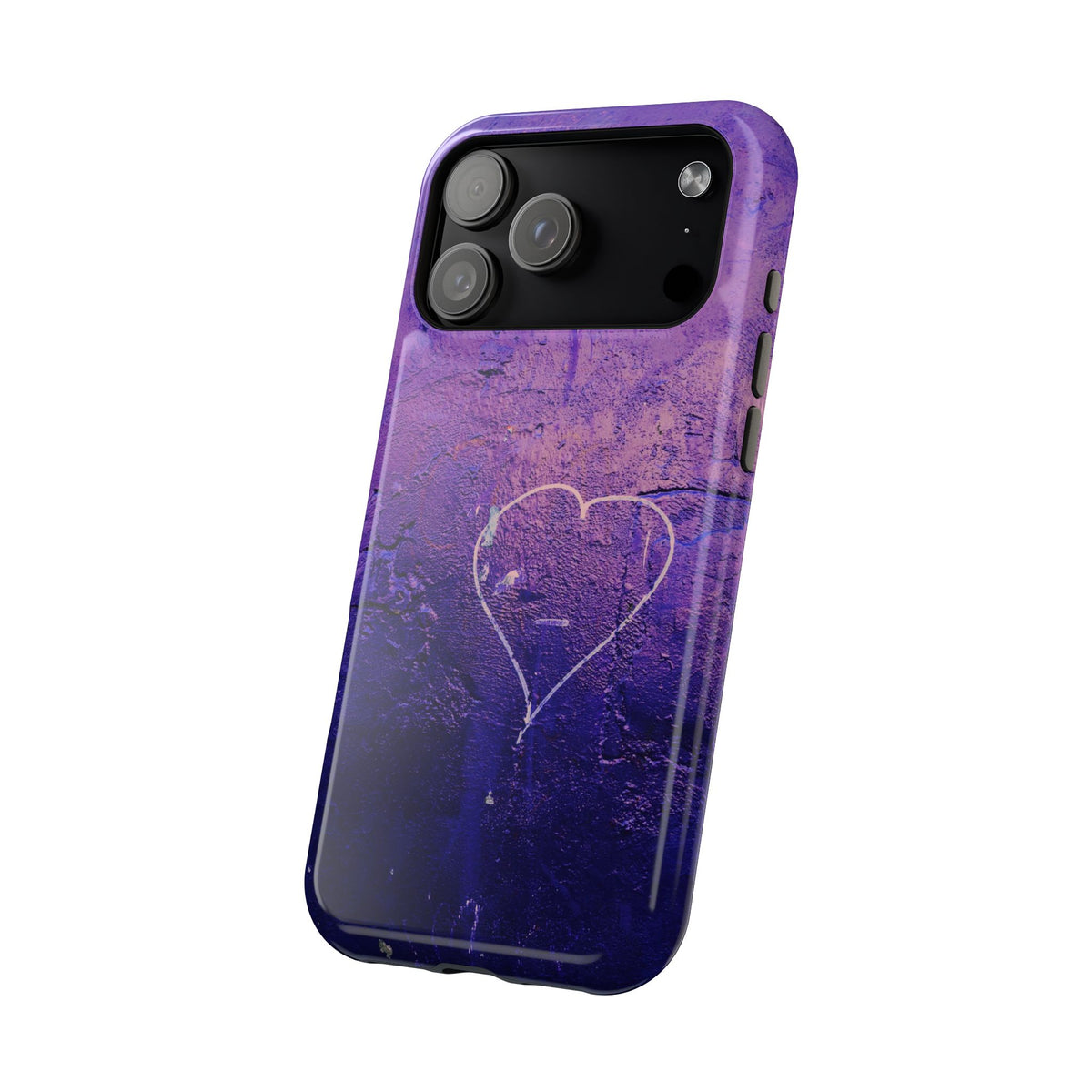 Purple Heart Wall MagSafe® Compatible Tough Case for iPhone
